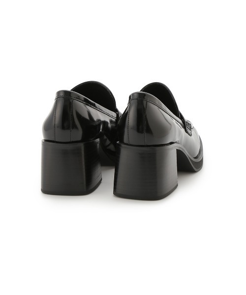 FRAY I.D（フレイアイディー）の「チャンキーヒールローファー（ローファー・レディース・ブラック・36/37/38）」の3枚目の写真