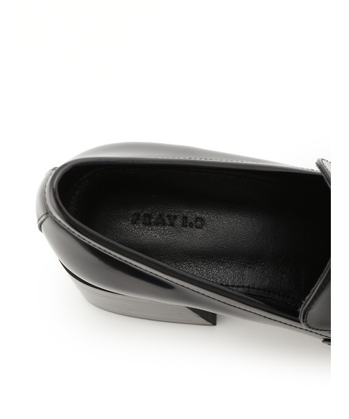 FRAY I.D（フレイアイディー）の「チャンキーヒールローファー（ローファー・レディース・ブラック・36/37/38）」の6枚目の写真