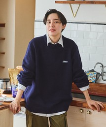 THE CRAFT CREW PRODUCTS（ザクラフトクループロダクツ）の「イージーケア ウォッシャブル ビッグシルエット ラグランスリーブクルーネックニット / 抗ピリング【THE CRAFT CREW PRODUCTS】（ニット/セーター・メンズ）」