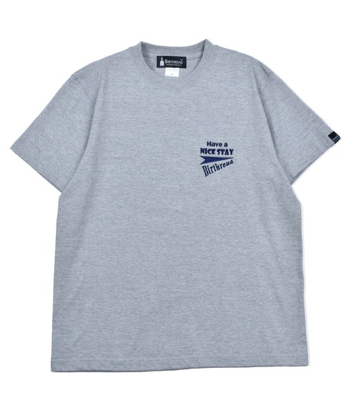 Import & Select(インポートアンドセレクト)の「【BIRTHREAD】SHOPシリーズ "Motel" バックプリント ショートスリーブTEE(Tシャツ/カットソー・メンズ・ブラック/ホワイト/グレー・2/3)」の3枚目の写真