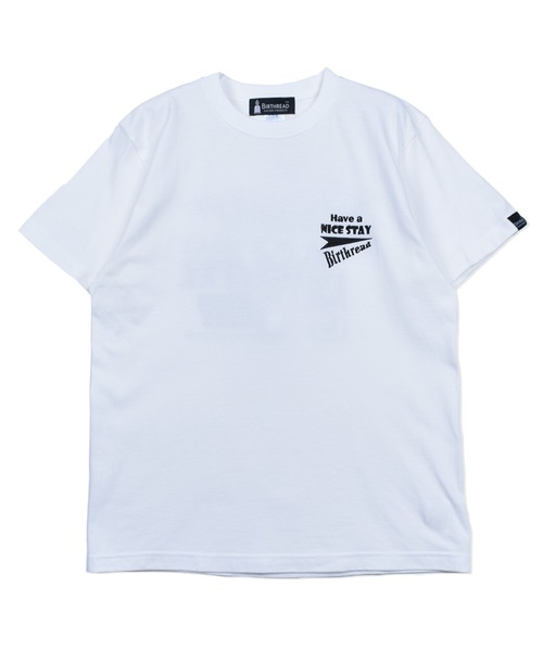 Import & Select(インポートアンドセレクト)の「【BIRTHREAD】SHOPシリーズ "Motel" バックプリント ショートスリーブTEE(Tシャツ/カットソー・メンズ・ブラック/ホワイト/グレー・2/3)」の2枚目の写真