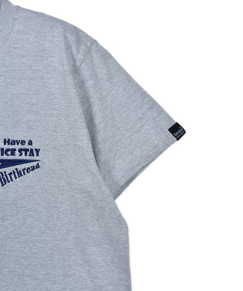 Import & Select(インポートアンドセレクト)の「【BIRTHREAD】SHOPシリーズ "Motel" バックプリント ショートスリーブTEE(Tシャツ/カットソー・メンズ・ブラック/ホワイト/グレー・2/3)」の5枚目の写真