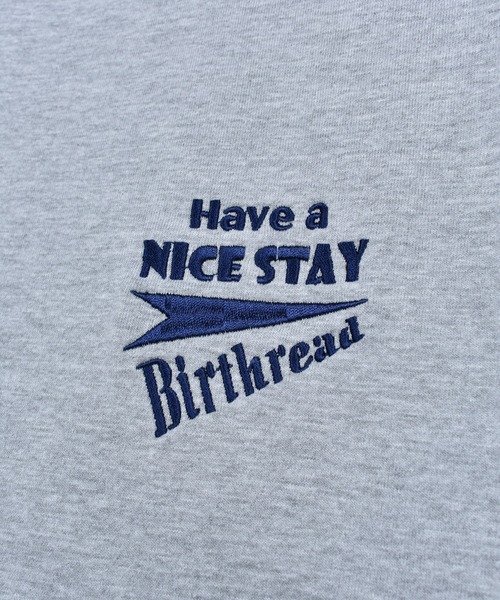 Import & Select(インポートアンドセレクト)の「【BIRTHREAD】SHOPシリーズ "Motel" バックプリント ショートスリーブTEE(Tシャツ/カットソー・メンズ・ブラック/ホワイト/グレー・2/3)」の6枚目の写真