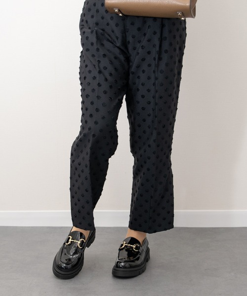 CORSO ROMA，9（コルソローマ）の「【CORSO ROMA 9】ラウンドトウタンクソールビットローファー(W41622)（ローファー・レディース・ブラック系その他/ブラック・35/39/38/37/36）」の8枚目の写真