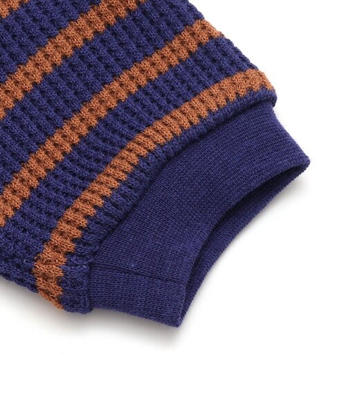 セール】【WEB限定】スターパッチワッフルカバーオール（ロンパース