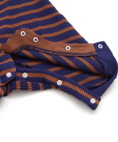 ロンパースセット　即購入OK セール】【WEB限定】スターパッチワッフルカバーオール（ロンパース