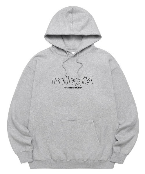 MAHAGRID／THIRD LOGO プルオーバー mahagrid/マハグリッド』THIRD LOGO HOODIE/サードロゴ プルオーバー