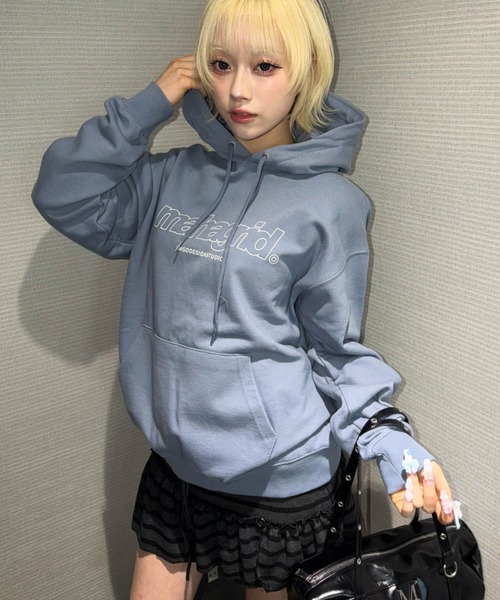 mahagrid/マハグリッド』THIRD LOGO HOODIE/サードロゴ プルオーバー