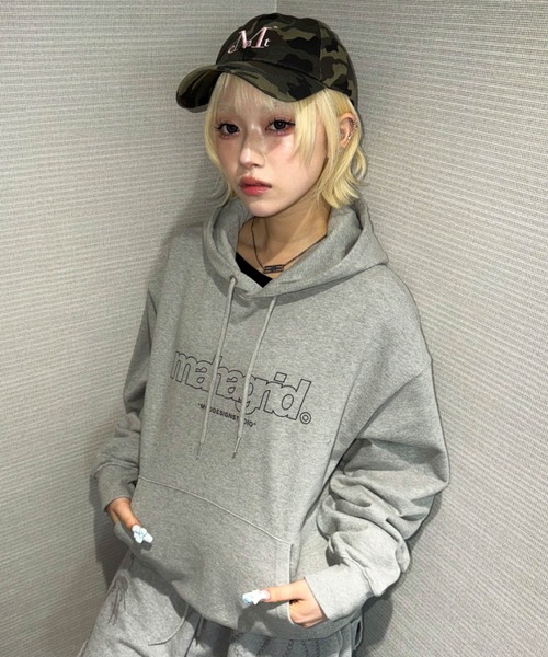 mahagrid/マハグリッド』THIRD LOGO HOODIE/サードロゴ プルオーバー