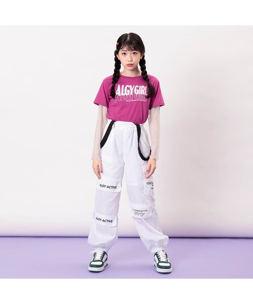 セール】レイヤード風ロンT（Tシャツ/カットソー）｜algy（アルジー