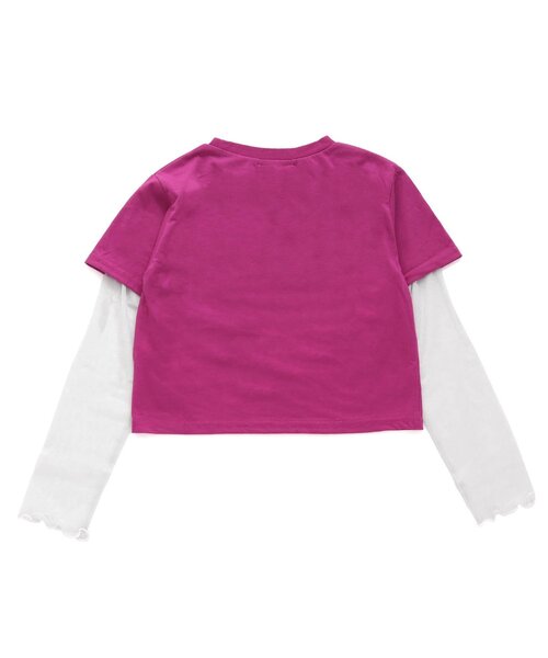 セール】レイヤード風ロンT（Tシャツ/カットソー）｜algy（アルジー