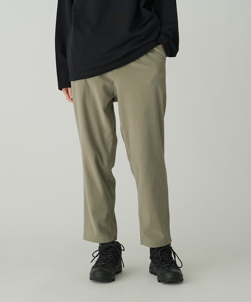 Snow Peak(スノーピーク)の「Micro Fleece Pants(その他パンツ・メンズ・ブラック/カーキ/グレー・XL/L/M/S)」の1枚目の写真