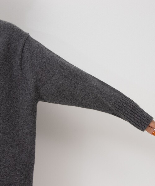 極美品★AKRIS★カシミヤ★ダブル★アンサンブル風★ロングカーディガン 極美品☆AKRIS☆カシミヤ☆ダブル☆アンサンブル風☆ロング