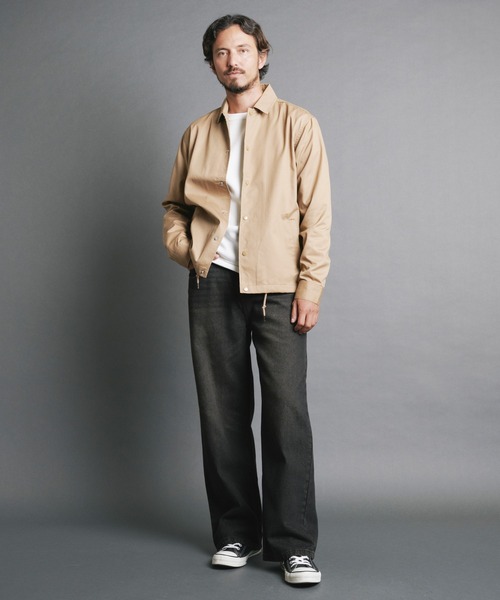 COMMON WARE(コモンウェアー)の「COMMONWARE:10.5oz デニムオーバーダイ バギーパンツ(デニムパンツ・メンズ・ブラック/ブルー・M/L/XL)」の20枚目の写真
