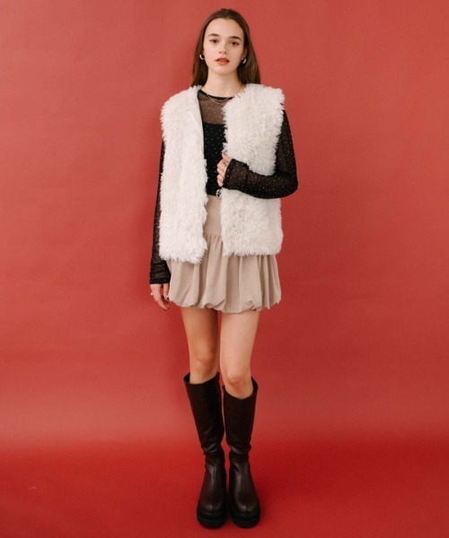 archives(アルシーヴ)の「美脚ロングブーツ(ブーツ・レディース・ブラック/ブラウン・MEDIUM/LARGE)」の5枚目の写真