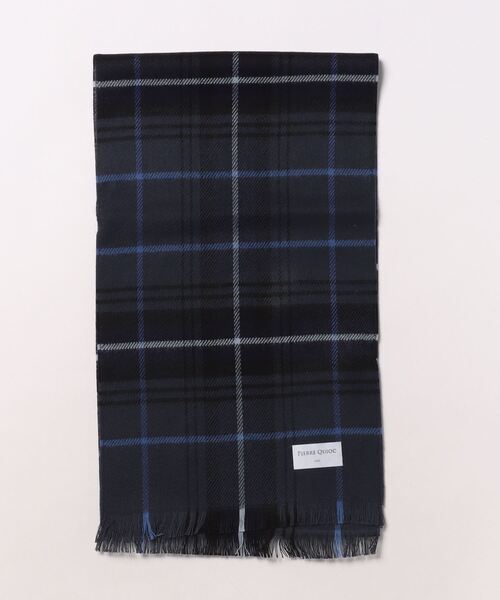 欧州航路（オウシュウコウロ）の「【欧州航路】マドラチェックマフラー（マフラー・レディース・グリーン/ブラック・FREE）」の2枚目の写真