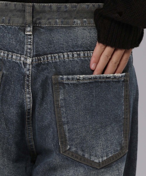 INFLATION（インフレーション）の「INFLATION／VINTAGEデニムパンツ（デニムパンツ・メンズ・ロイヤルブルー・MEDIUM/SMALL/LARGE）」の18枚目の写真