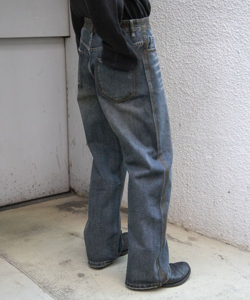 INFLATION（インフレーション）の「INFLATION／VINTAGEデニムパンツ（デニムパンツ・メンズ・ロイヤルブルー・MEDIUM/SMALL/LARGE）」の8枚目の写真