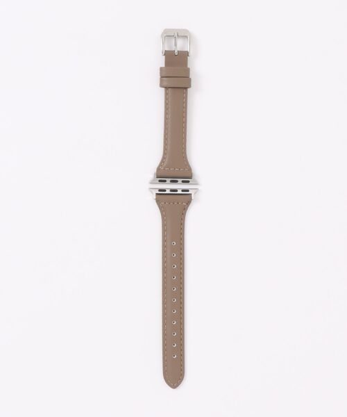 Fun & Daily(ファンアンドデイリー)の「F&D : フェイクレザー Apple Watch Band(デジタル腕時計・メンズ・ブラウン/ブラック/ホワイト/ベージュ/レッド・44mm/40mm)」の4枚目の写真