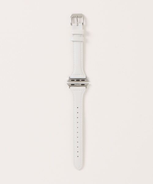 Fun & Daily(ファンアンドデイリー)の「F&D : フェイクレザー Apple Watch Band(デジタル腕時計・メンズ・ブラウン/ブラック/ホワイト/ベージュ/レッド・44mm/40mm)」の2枚目の写真