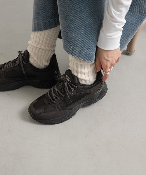 MoonStar（ムーンスター）の「MOONSTAR　STUDEN（スニーカー・レディース・チャコールグレー・23.5/24/24.5）」の2枚目の写真