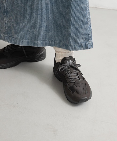 MoonStar（ムーンスター）の「MOONSTAR　STUDEN（スニーカー・レディース・チャコールグレー・23.5/24/24.5）」の7枚目の写真