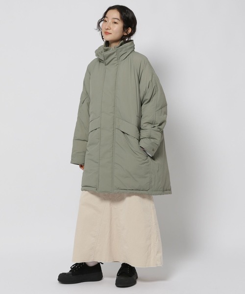 niko and...（ニコアンド）の「ホニョコールペインタースカート（スカート・レディース・アイボリー/チャコール/グリーン・LARGE/MEDIUM）」の12枚目の写真