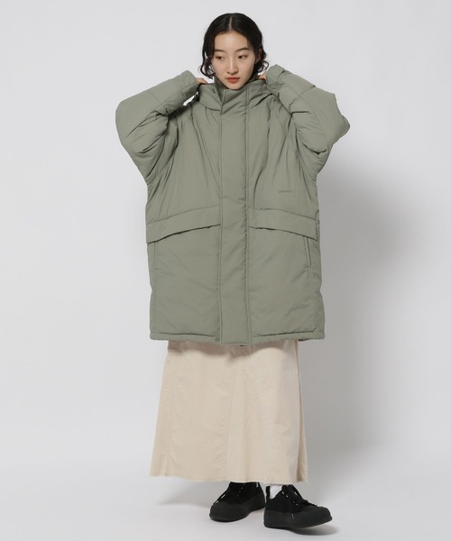 niko and...（ニコアンド）の「ホニョコールペインタースカート（スカート・レディース・アイボリー/チャコール/グリーン・LARGE/MEDIUM）」の13枚目の写真