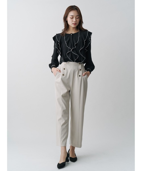 TONAL（トーナル）の「メロウフリルブラウス（シャツ/ブラウス）」 - WEAR