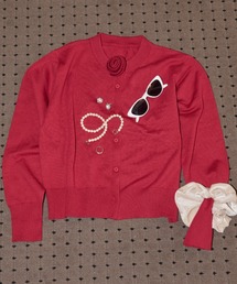 idem | rose basic cardigan/バラカーディガン(カーディガン/ボレロ)