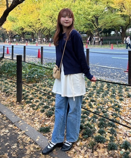 idem（イデム）の「rose basic cardigan/バラカーディガン（カーディガン/ボレロ・レディース・アイボリー/レッド/ネイビー・FREE）」の13枚目の写真