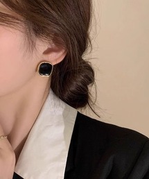 【tood.】スクエアデザインピアス
