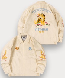 新品 XLサイズ HOUSTON ベトナム ジャケット ベトジャン オフホワイト Amazon | [ヒューストン] ベトナムジャケット メンズ 大きいサイズ