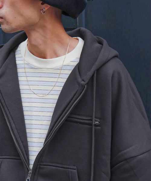 WISM(ウィズム)の「【INTODUSK / イントゥダスク】FULLZIP HOODIE(パーカー・メンズ・ブラック系その他・MEDIUM/LARGE)」の6枚目の写真