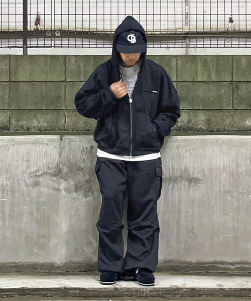 WISM(ウィズム)の「【INTODUSK / イントゥダスク】FULLZIP HOODIE(パーカー・メンズ・ブラック系その他・MEDIUM/LARGE)」の9枚目の写真