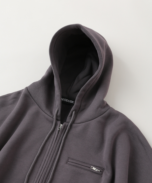 WISM(ウィズム)の「【INTODUSK / イントゥダスク】FULLZIP HOODIE(パーカー・メンズ・ブラック系その他・MEDIUM/LARGE)」の13枚目の写真