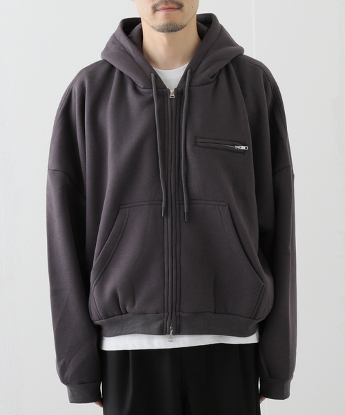 WISM(ウィズム)の「【INTODUSK / イントゥダスク】FULLZIP HOODIE(パーカー・メンズ・ブラック系その他・MEDIUM/LARGE)」の17枚目の写真
