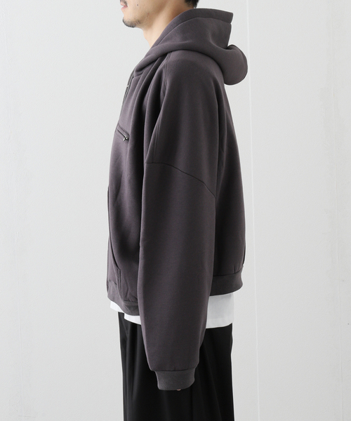 WISM(ウィズム)の「【INTODUSK / イントゥダスク】FULLZIP HOODIE(パーカー・メンズ・ブラック系その他・MEDIUM/LARGE)」の18枚目の写真