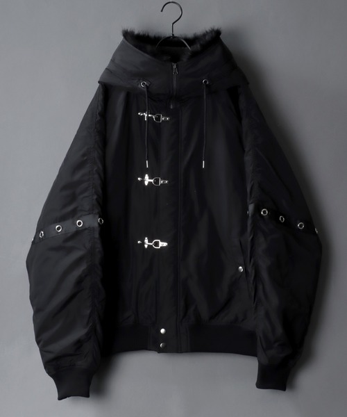 【REFLEM】ファイヤーマンバックルショートN2Bジャケット セール】Fireman Buckle N-2B Jacket/オーバーサイズ ファイヤーマン