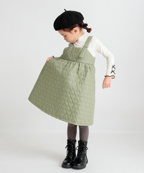 BRANSHES(ブランシェス)の「【モチモチニットソー】袖リボン付き長袖Tシャツ(Tシャツ/カットソー・キッズ・ピンク/アイボリー/チャコールグレー・80/100/90/140/150/120/130/110)」の4枚目の写真