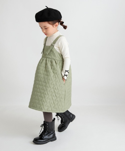 BRANSHES(ブランシェス)の「【モチモチニットソー】袖リボン付き長袖Tシャツ(Tシャツ/カットソー・キッズ・ピンク/アイボリー/チャコールグレー・80/100/90/140/150/120/130/110)」の5枚目の写真