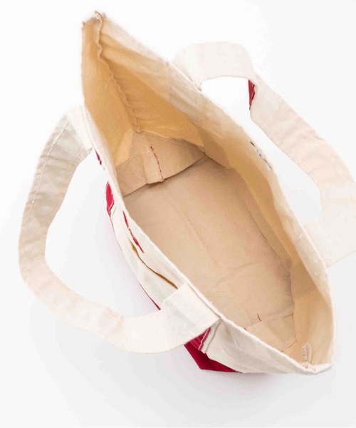 SEA（シー）の「ハイビスカス スーベニアトートM（トートバッグ・レディース・ブラック/レッド/ネイビー・ONE SIZE）」の7枚目の写真