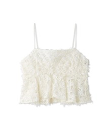 SNIDEL | フェザージャガードビスチェ(その他トップス)