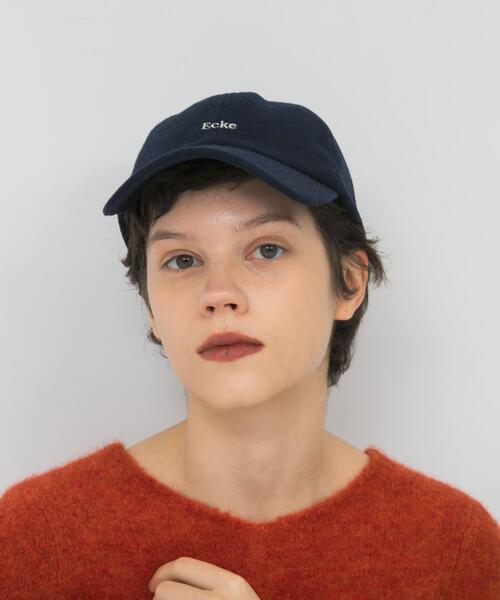 URBAN RESEARCH（アーバンリサーチ）の「メルトンロゴキャップ（キャップ・レディース・チャコールグレー/ブラウン/ネイビー・FREE）」の22枚目の写真