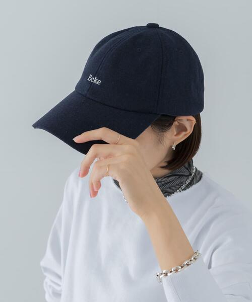 URBAN RESEARCH（アーバンリサーチ）の「メルトンロゴキャップ（キャップ・レディース・チャコールグレー/ブラウン/ネイビー・FREE）」の20枚目の写真