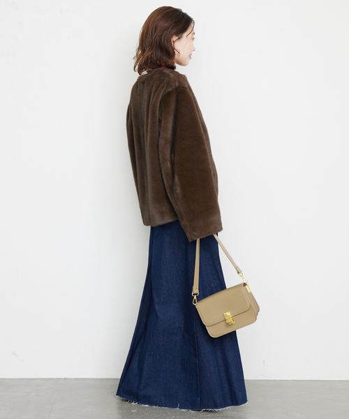 SLOBE IENA（スローブイエナ）の「Mink Fake fur Coat（その他