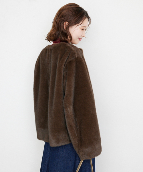スローブイエナ　Mink Fake fur Coat SLOBE IENA（スローブイエナ）の「Mink Fake fur Coat（その他