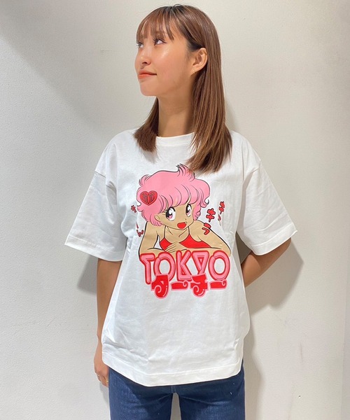 キタニタツヤ　BOUNDARIES Tシャツ（ムラサキ） キタカミカリス・ウタツエンシス人 Regular Fit T-Shirt by 吉川
