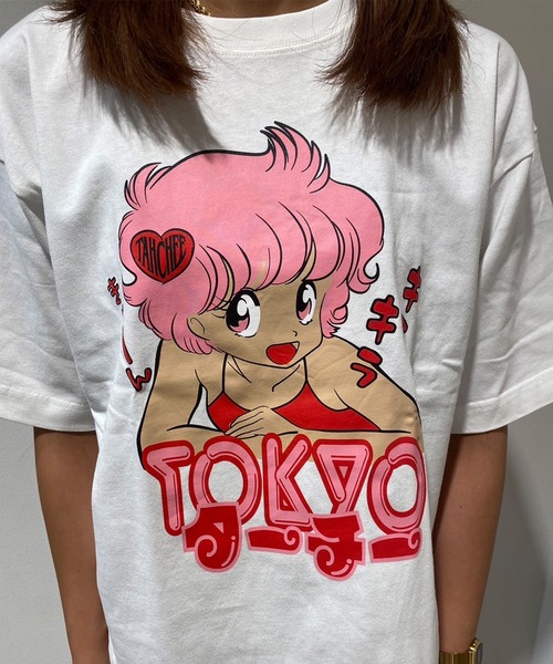 ムラサキスポーツ限定】TAHCHEE/ターチー 半袖 Tシャツ フロント