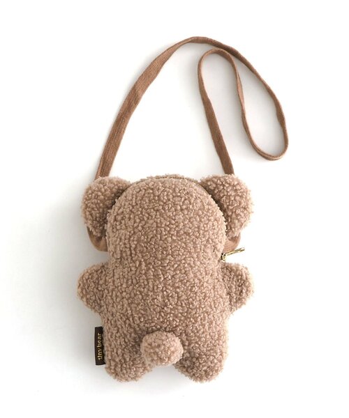 apres les cours(アプレレクール)の「tiny bear ふわふわポシェット(ショルダーバッグ・キッズ・ベージュ・FREE)」の10枚目の写真